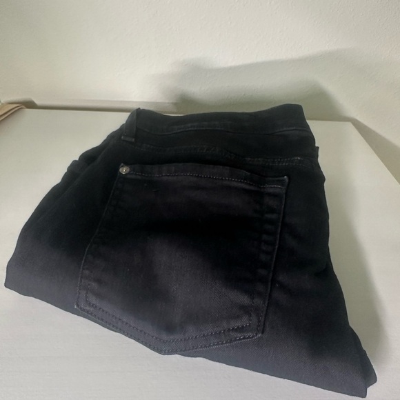 7 For All Mankind - “The Slim” Black Women's Jeans, Size 31 - Picture 4 of 10